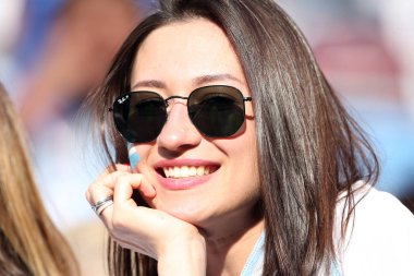 16.06.2018. Moskova, Rusya: Arjantin fan maçında FIFA Dünya Kupası Rusya 2018, D grubu, futbol maç arasında Arjantin v İzlanda Moscow Spartak stadyumu.