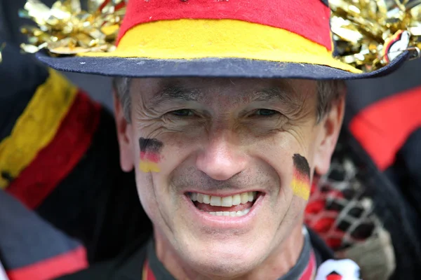 17.06.2018. Moskova, Rusya: Alman ve Meksika hayranları FIFA Dünya Kupası Rusya 2018, F Grubu, futbolda tribünlerde Almanya v Meksika Moskova'da Lujniki Stadyumu arasında eşleme.