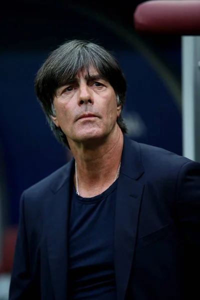 2018 Moscou Rússia Joachim Loew Durante Copa Mundo Fifa Rússia — Fotografia de Stock