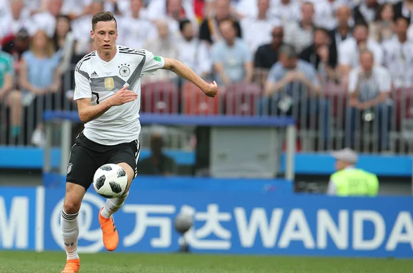 17.06.2018. Moskova, Rusça: Draxler eylem sırasında FIFA Dünya Kupası Rusya 2018, F Grubu, futbol maç arasında Almanya v Meksika Moskova'da Lujniki Stadyumu.