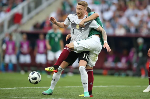 17.06.2018. Moskova, Rusya: Reus eylem sırasında FIFA Dünya Kupası Rusya 2018, F Grubu, futbol maç arasında Almanya v Meksika Moskova'da Lujniki Stadyumu.