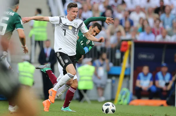 2018 Moskwa Rosyjski Draxler Akcji Podczas Fifa World Cup Rosji — Zdjęcie stockowe