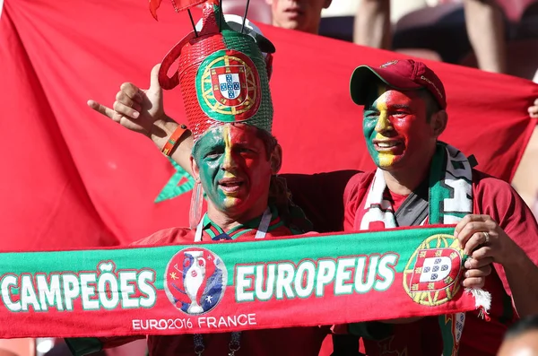 2018 Moscou Rússia Portugal Fans Fifa World Cup Russia 2018 — Fotografia de Stock