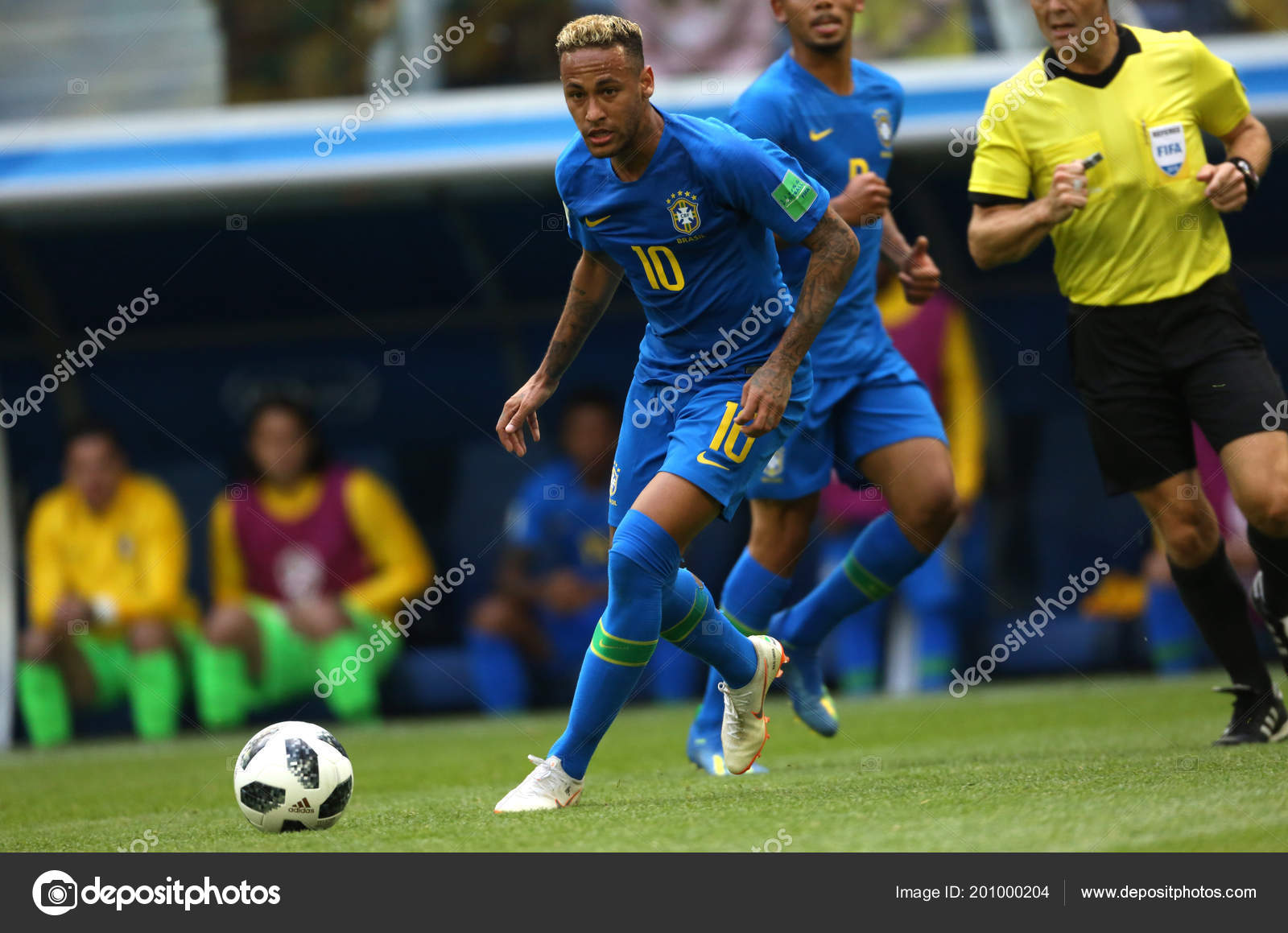 2018 São Petersburgo Rússia Neymar Ação Durante Copa Mundo Fifa —  Fotografia de Stock Editorial © m.iacobucci.tiscali.it #201073716