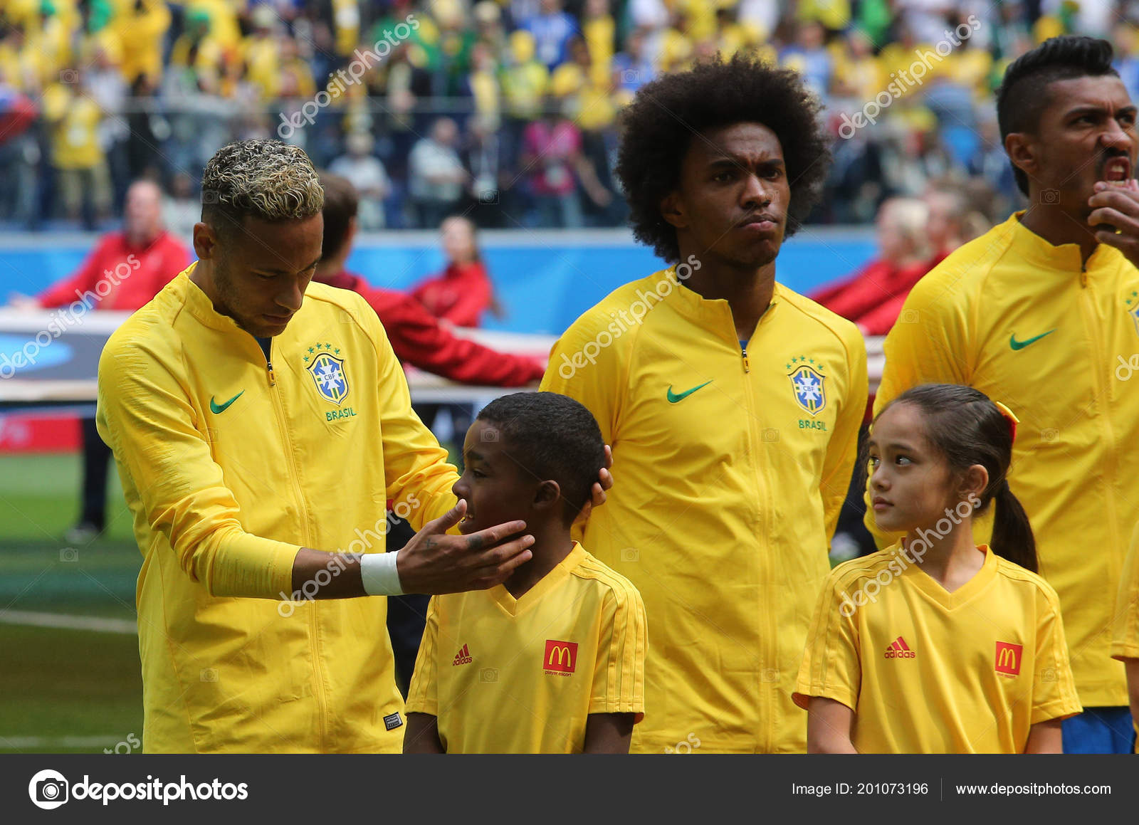 18 Saint Petersburg Russian Brazil Team National Anthem Fifa World Stock Editorial Photo C M Iacobucci Tiscali It