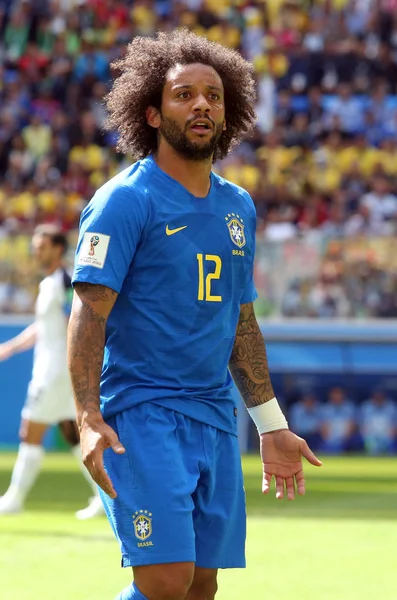 2018 Saint Petersburg Russian Marcelo Action Fifa World Cup Russia — Stock Photo, Image