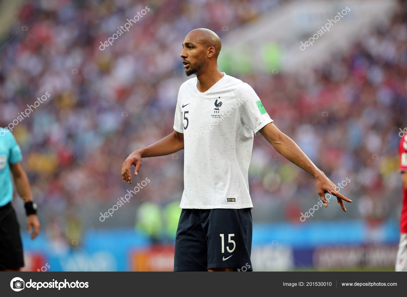 2018 Moscow Russian Steven Nzonzi Action Fifa World Cup Russia Stock Editorial Photo C M Iacobucci Tiscali It 201530010