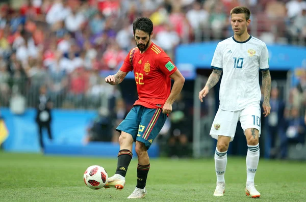 2018 Moscou Russie Isco Action Lors Coupe Monde Fifa Russie — Photo