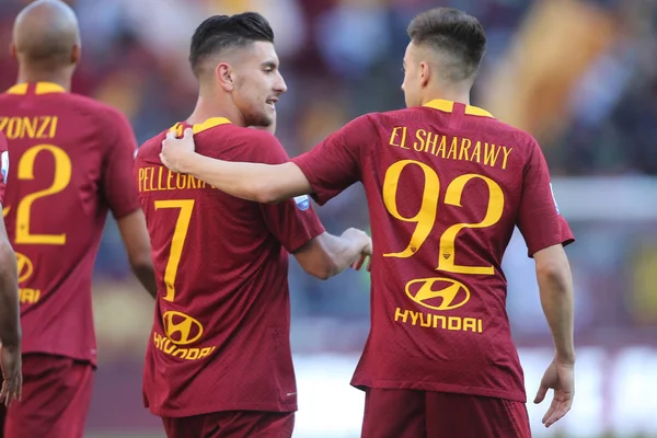 Serie A - COMO ROMA VS CAGLIARI —  Fotos de Stock