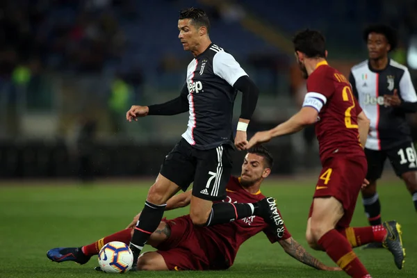 ซีรีส์ A AS ROMA VS FC JUVENTUS — ภาพถ่ายสต็อก