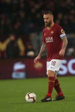 Serie A - Roma vs Parma Son maç Daniele De Rossi olarak