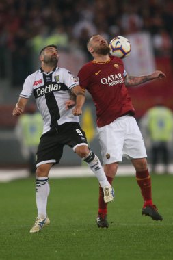 Serie A - Roma vs Parma Son maç Daniele De Rossi olarak