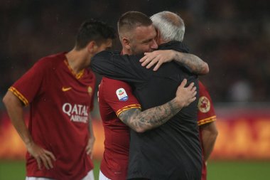 Serie A - Roma vs Parma Son maç Daniele De Rossi olarak