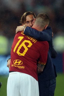 Serie A - Roma vs Parma Son maç Daniele De Rossi olarak