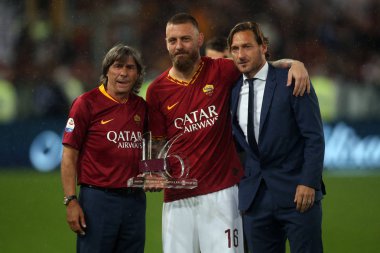 Serie A - Roma vs Parma Son maç Daniele De Rossi olarak