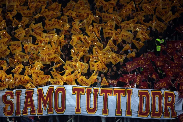 세리에 A - 로마 vs 파르마 마지막 경기 다니엘레 데 로시 — 스톡 사진