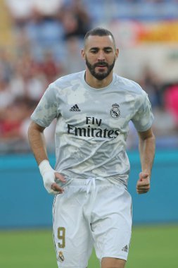 Roma vs Real Madrid Roma Olimpic Stadyumu'nda Dostluk Maçı olarak, İtalya