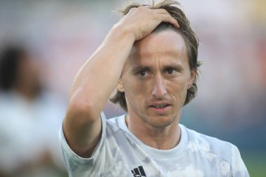 Roma vs Real Madrid Roma Olimpic Stadyumu'nda Dostluk Maçı olarak, İtalya
