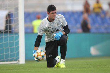 Roma vs Real Madrid Roma Olimpic Stadyumu'nda Dostluk Maçı olarak, İtalya