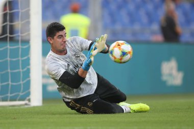 Roma vs Real Madrid Roma Olimpic Stadyumu'nda Dostluk Maçı olarak, İtalya