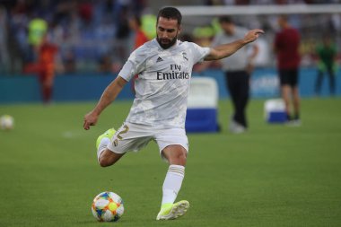 Roma vs Real Madrid Roma Olimpic Stadyumu'nda Dostluk Maçı olarak, İtalya