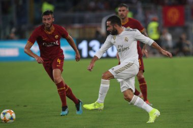 Roma vs Real Madrid Roma Olimpic Stadyumu'nda Dostluk Maçı olarak, İtalya