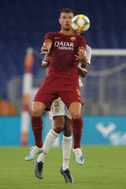 Roma vs Real Madrid Roma Olimpic Stadyumu'nda Dostluk Maçı olarak, İtalya
