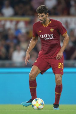 Roma vs Real Madrid Roma Olimpic Stadyumu'nda Dostluk Maçı olarak, İtalya