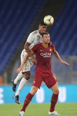 Roma vs Real Madrid Roma Olimpic Stadyumu'nda Dostluk Maçı olarak, İtalya