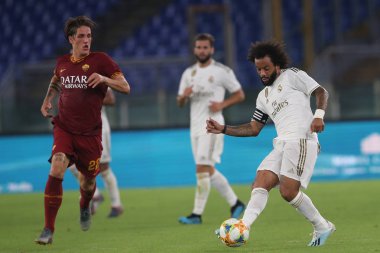 Roma vs Real Madrid Roma Olimpic Stadyumu'nda Dostluk Maçı olarak, İtalya