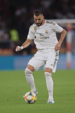 Roma vs Real Madrid Roma Olimpic Stadyumu'nda Dostluk Maçı olarak, İtalya