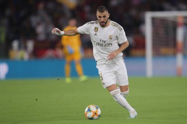 Roma vs Real Madrid Roma Olimpic Stadyumu'nda Dostluk Maçı olarak, İtalya