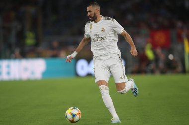 Roma vs Real Madrid Roma Olimpic Stadyumu'nda Dostluk Maçı olarak, İtalya