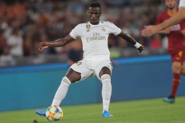 Roma vs Real Madrid Roma Olimpic Stadyumu'nda Dostluk Maçı olarak, İtalya