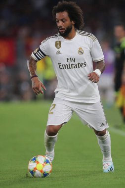 Roma vs Real Madrid Roma Olimpic Stadyumu'nda Dostluk Maçı olarak, İtalya