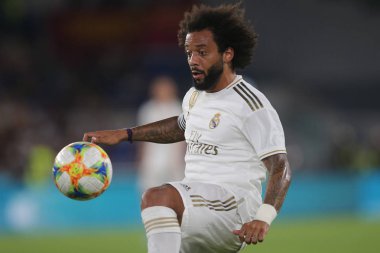 Roma vs Real Madrid Roma Olimpic Stadyumu'nda Dostluk Maçı olarak, İtalya