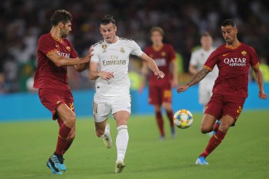 Roma vs Real Madrid Roma Olimpic Stadyumu'nda Dostluk Maçı olarak, İtalya