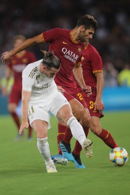 Roma vs Real Madrid Roma Olimpic Stadyumu'nda Dostluk Maçı olarak, İtalya