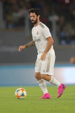 Roma vs Real Madrid Roma Olimpic Stadyumu'nda Dostluk Maçı olarak, İtalya