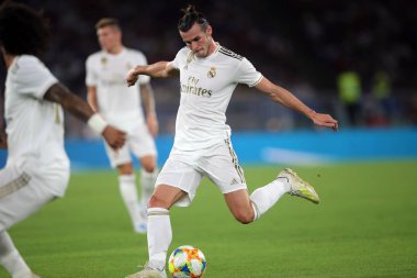 Roma vs Real Madrid Roma Olimpic Stadyumu'nda Dostluk Maçı olarak, İtalya