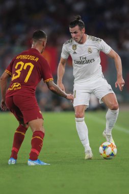 Roma vs Real Madrid Roma Olimpic Stadyumu'nda Dostluk Maçı olarak, İtalya