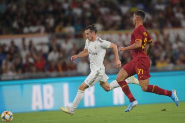 Roma vs Real Madrid Roma Olimpic Stadyumu'nda Dostluk Maçı olarak, İtalya