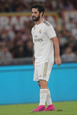 Roma vs Real Madrid Roma Olimpic Stadyumu'nda Dostluk Maçı olarak, İtalya