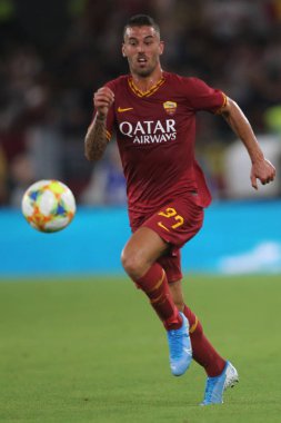 Roma vs Real Madrid Roma Olimpic Stadyumu'nda Dostluk Maçı olarak, İtalya