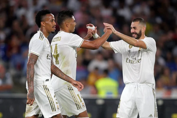 Roma vs Real Madrid Roma Olimpic Stadyumu'nda Dostluk Maçı olarak, İtalya