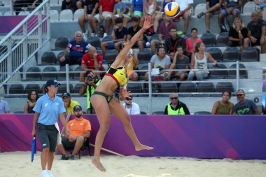 Dünya Turu Roma Beach Volley Finalleri 2018/2019 - Bayanlar Yarı FinalBrezilya v Brezilya
