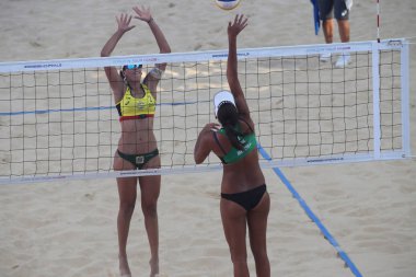 Dünya Turu Roma Beach Volley Finalleri 2018/2019 - Bayanlar Yarı FinalBrezilya v Brezilya