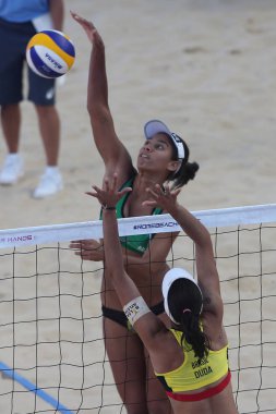 Dünya Turu Roma Beach Volley Finalleri 2018/2019 - Bayanlar Yarı FinalBrezilya v Brezilya