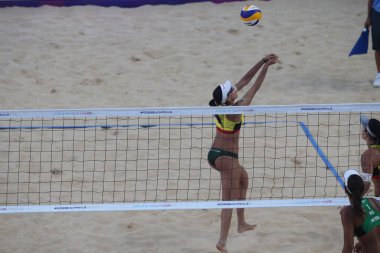 Dünya Turu Roma Beach Volley Finalleri 2018/2019 - Bayanlar Yarı FinalBrezilya v Brezilya