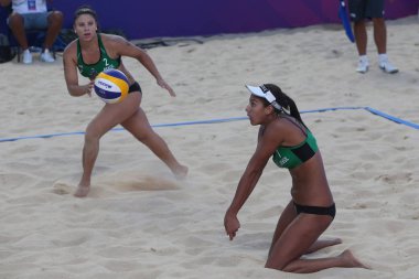 Dünya Turu Roma Beach Volley Finalleri 2018/2019 - Bayanlar Yarı FinalBrezilya v Brezilya